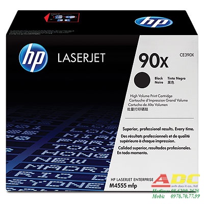 Mực in HP 90X Black LaserJet Toner Cartridge (CE390X)
